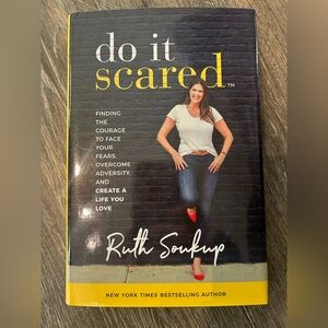 Like new! Do It Scared Book by Ruth Soukup Hardcover
